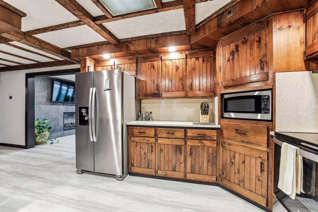 Luxury-Cabin Mount View *Gym*Game Room *Fire Place Lehighton Luaran gambar