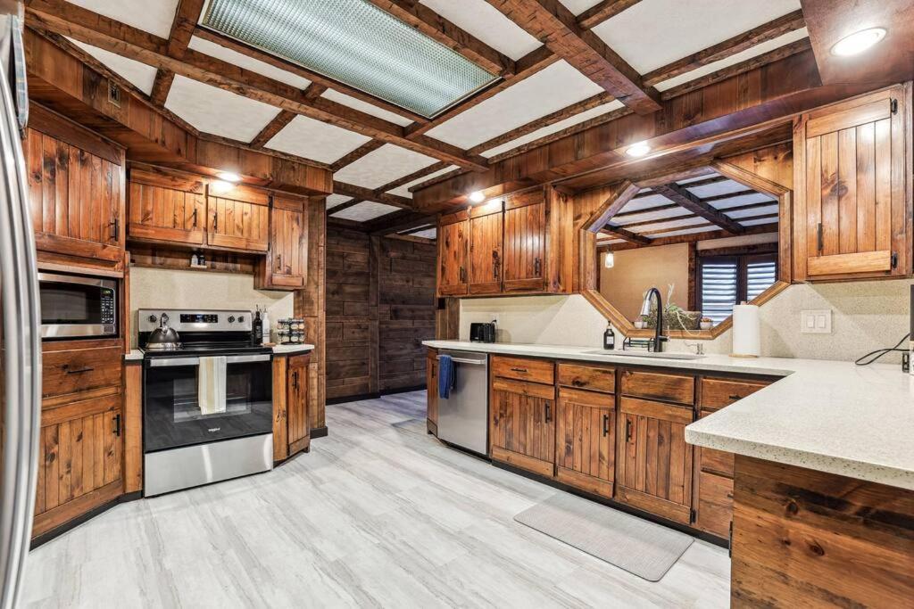 Luxury-Cabin Mount View *Gym*Game Room *Fire Place Lehighton Luaran gambar